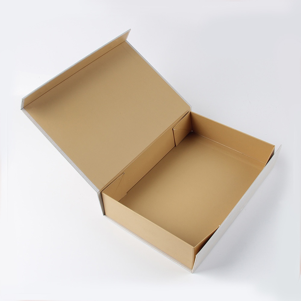 Recycled kraft folding paper gift boxes Recycled kraft folding paper gift boxes