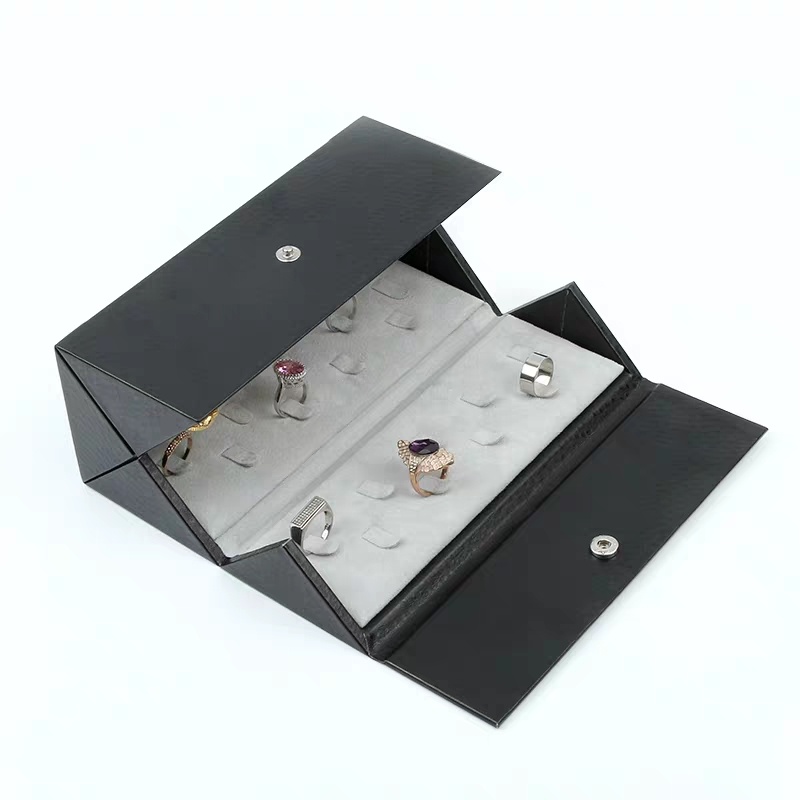 Custom ring storage earring jewelry display box