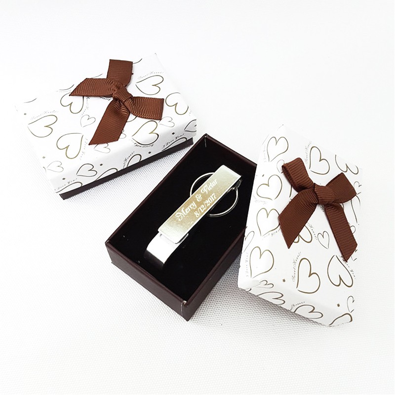 Custom simple USB gift box with foam insert