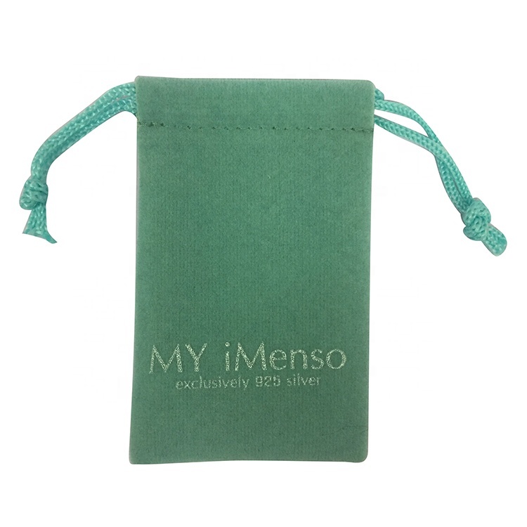 Custom Velvet Drawstring Bag Pouch Velvet Bags For Jewellery