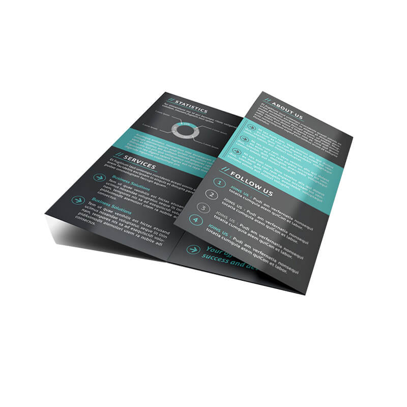 Customized fold brochure/colorful paper advertising leaflets Customized fold Brochure colorful paper advertising leaflets printing