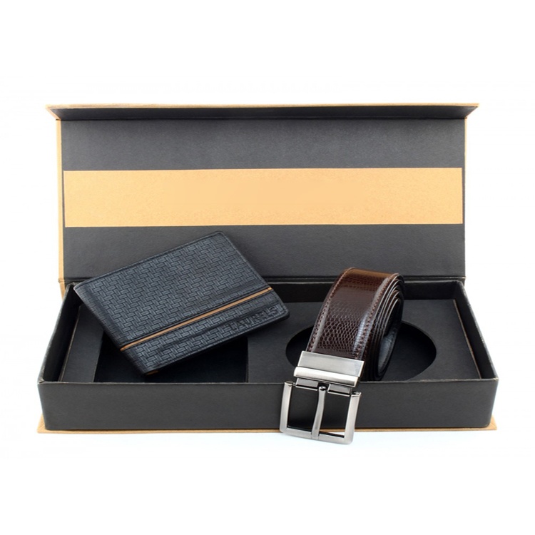 Gift packaging magnetic flap for wallet and belt katady.com Customized high end gift packaging magnetic flap for wallet and belt