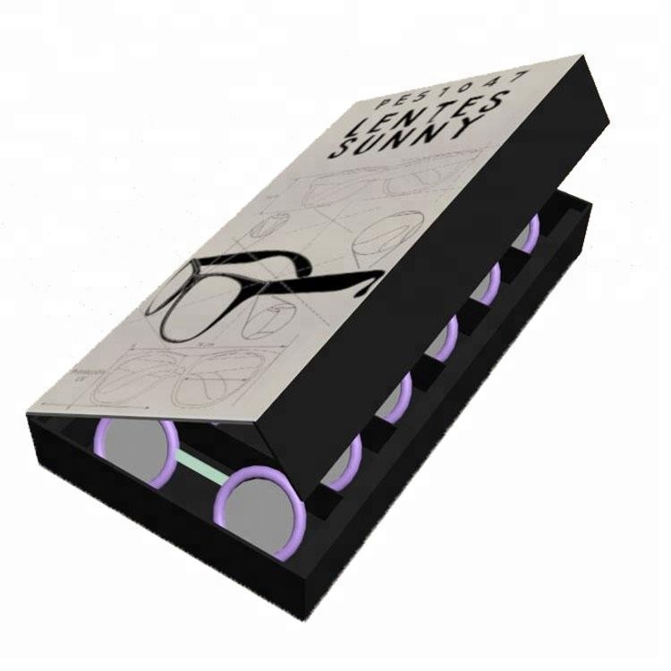 Customized luxury leather packaging sunglasses storage box Customized luxury leather packaging sunglasses storage box