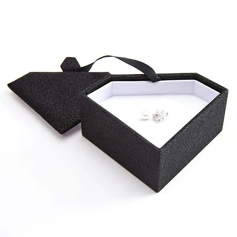 Diamond shaped jewelry ring packaging box Diamond shaped jewelry ring packaging box