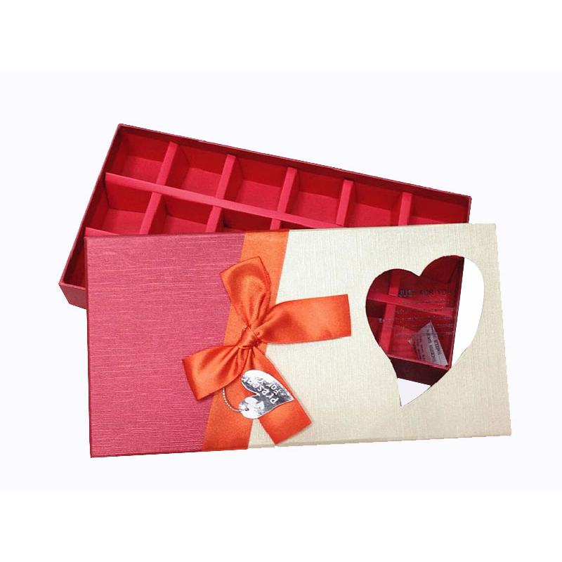 Divider chocolate box with window Divider chocolate box with window