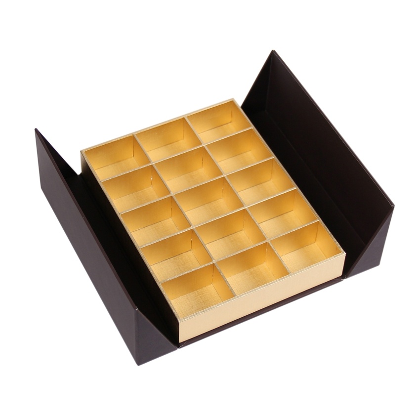 Double door open wending box for chocolate candy Double door open wending box for chocolate candy