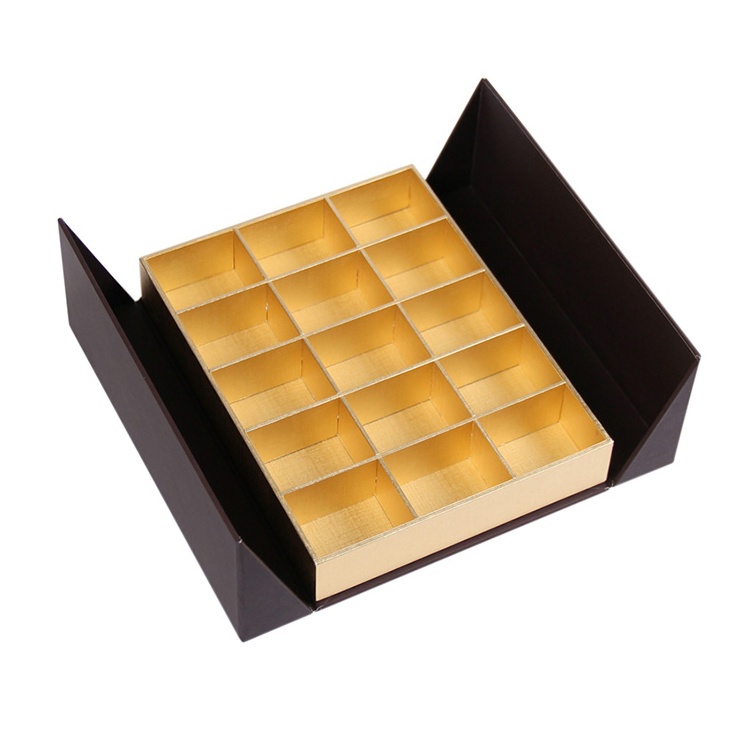 Double door open wending box for chocolate candy Double door open wending box for chocolate candy