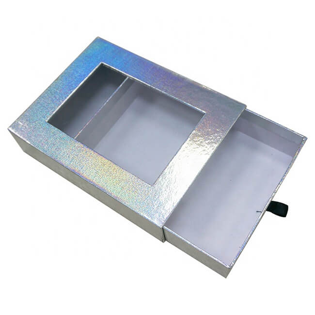 drawer hair extension wig holographic gift box. drawer hair extension wig holographic gift box.