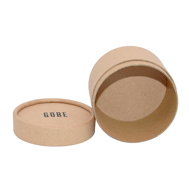 Custom biodegradable kraft paper empty candle jar box Custom biodegradable kraft paper empty candle jar box