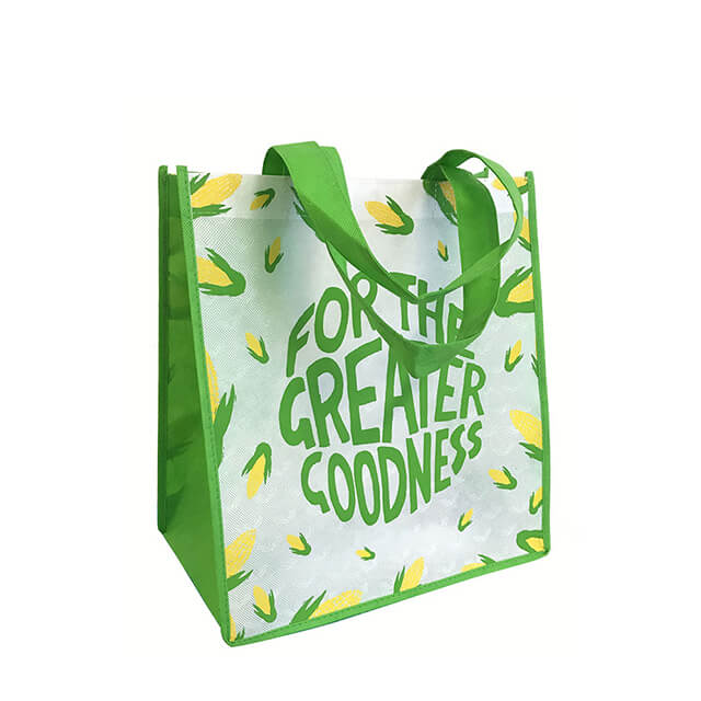 Biodegradable compostable non woven shopping bag Eco friendly PLA shopping bag 100% biodegradable compostable-katady.com