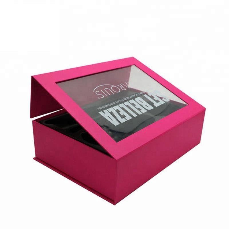 Magnetic closure hair extension wigs hair packing box Magnetic closure hair extension wigs hair packing box