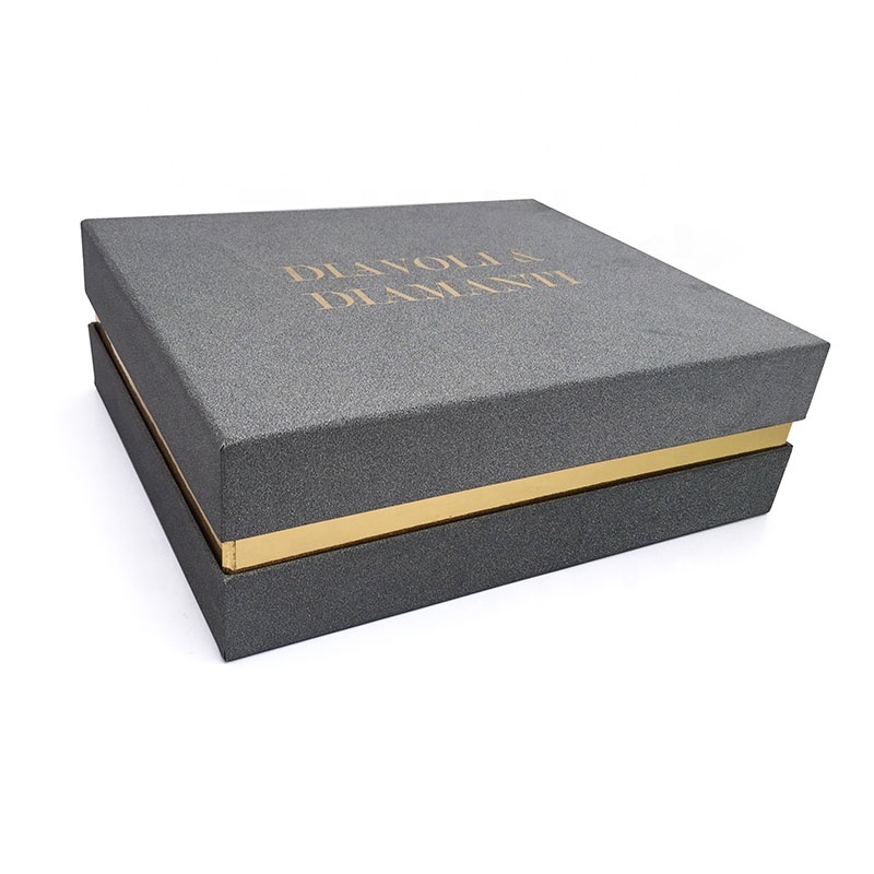 Elegant satin lined wig gift paper packaging box Elegant satin lined wig gift paper packaging box