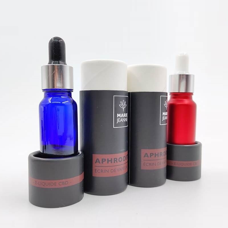 Essential oil paper packaging tube, round box for essential
