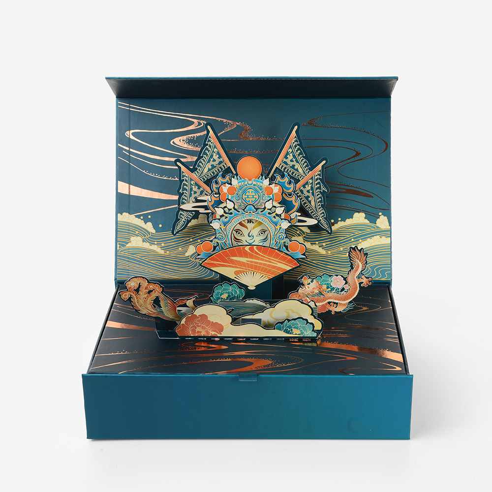 3D Paper Pop UP packaging gift box with laser cutting 3D Paper Pop UP paper packaging gift box with laser cutting