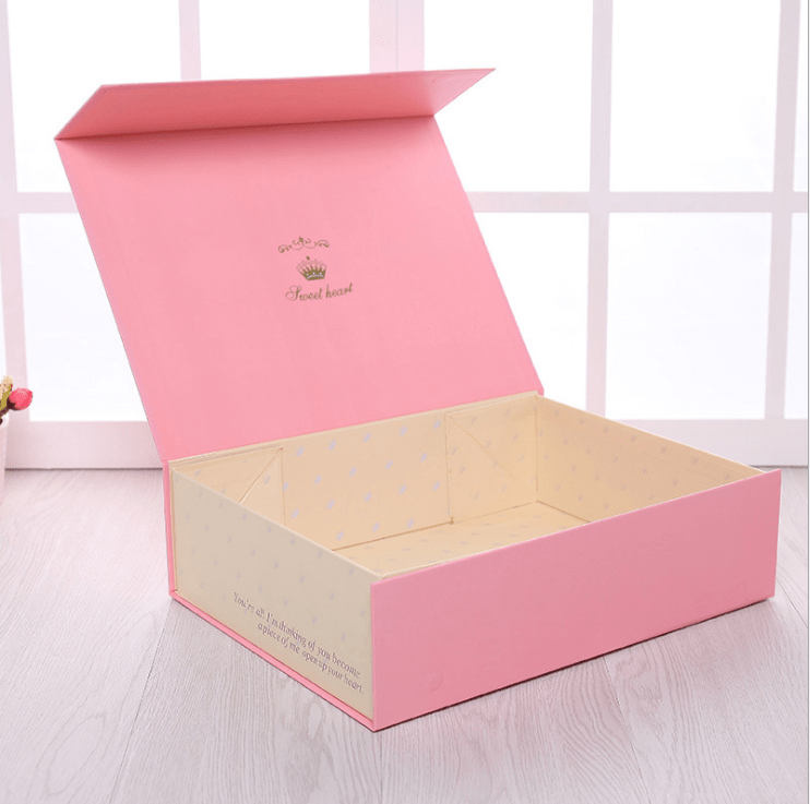 Magnetic closure folding gift packaging box Magnetic closure folding gift packaging box