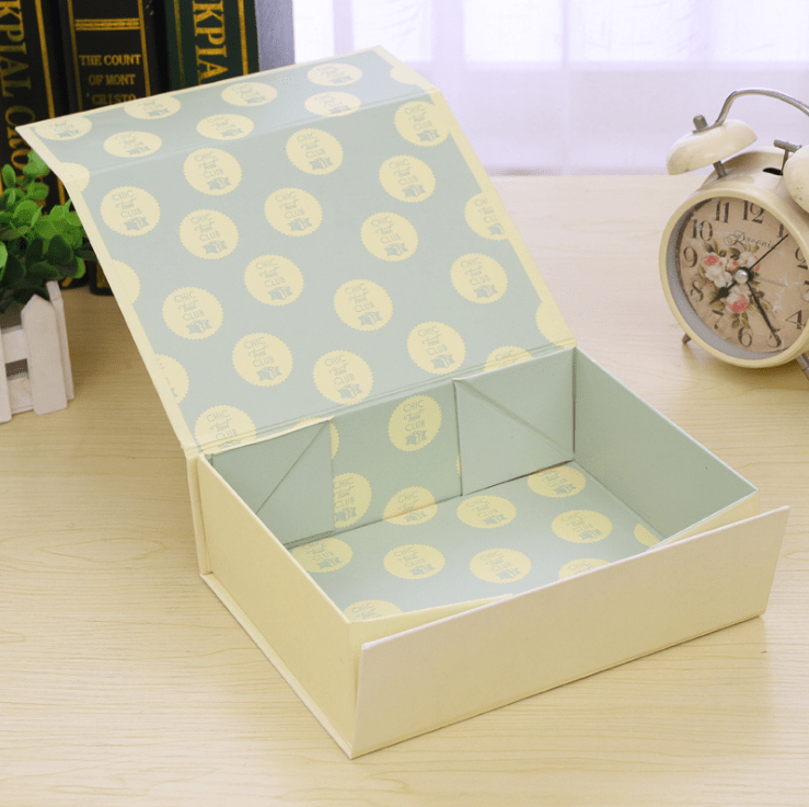 Magnetic closure folding gift packaging box Magnetic closure folding gift packaging box