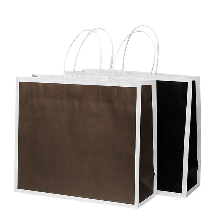 Factory wholesale cheap kraft paper clothing shopping bag Factory wholesale cheap kraft paper clothing shopping bag