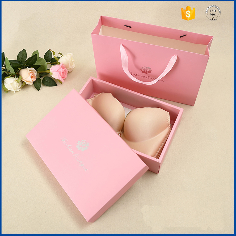 Fancy cardboard underwear packaging boxes with bags Fancy cardboard underwear packaging boxes with bags