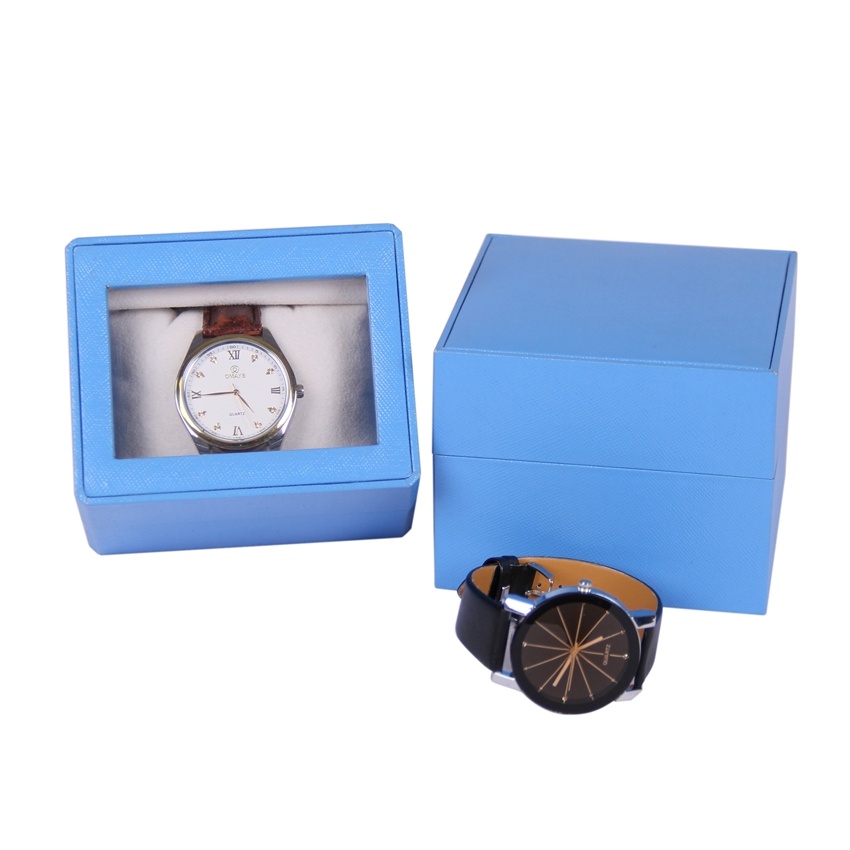 Fashion paper packing couple rectangle watch box Fashion paper packing couple rectangle watch box