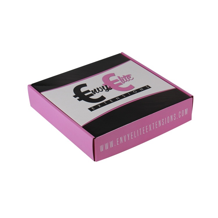 Folding packaging corrugated paper wig box Folding packaging corrugated paper wig box
