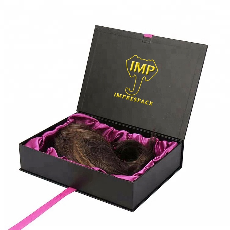 Wholesale black bundles wig packaging box Wholesale black bundles wig packaging box