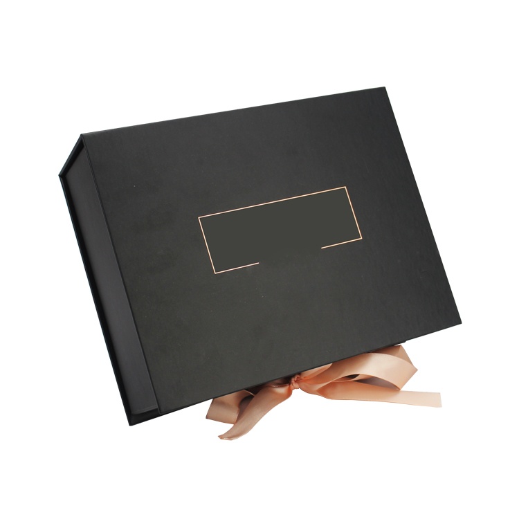 Wholesale black bundles wig packaging box