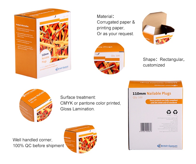 Full CMYK color printed corrugated paper box Full CMYK color printed corrugated paper box