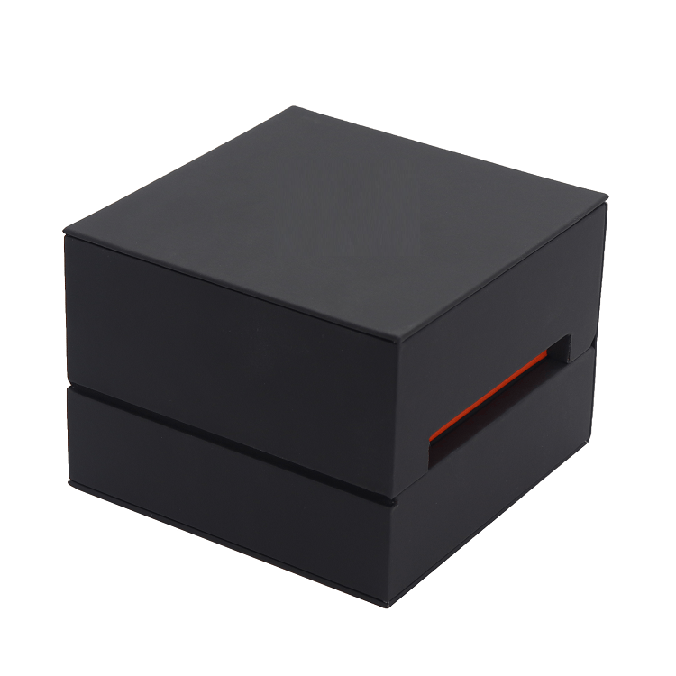 Funky custom plastic watch box with hinge Funky custom plastic watch box with hinge