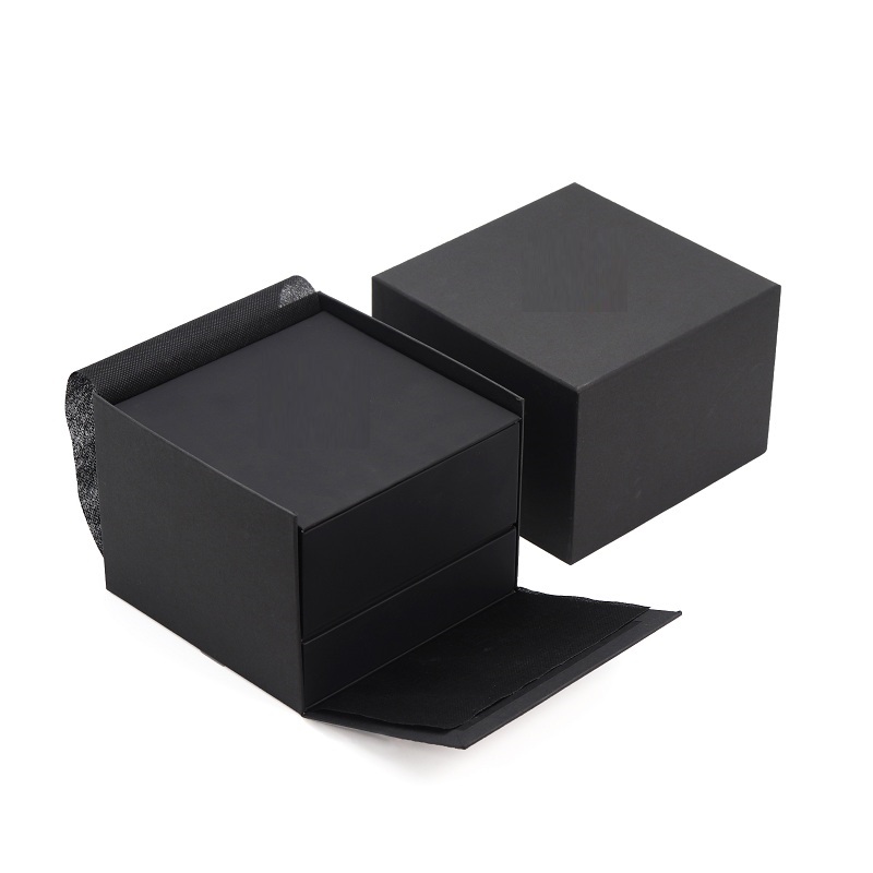 Funky custom plastic watch box with hinge Funky custom plastic watch box with hinge
