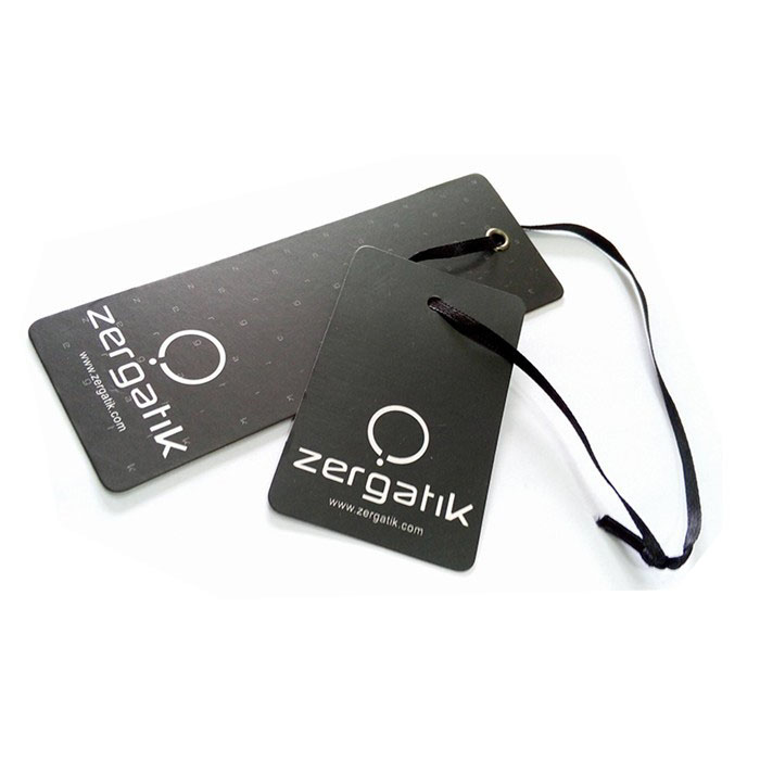 Paper Clothing Garment Hang Tag with String and Eyelet Paper Clothing Garment Hang Tag with String and Eyelet