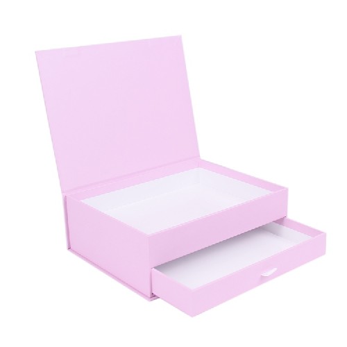 Double-Layer Velvet Jewelry Drawer Box Double-Layer Velvet Jewelry Drawer Box