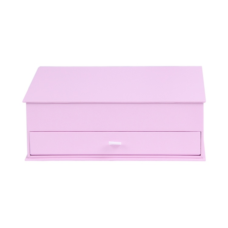 Gift box double layer jewelry velvet drawer box Gift box double layer jewelry velvet drawer box