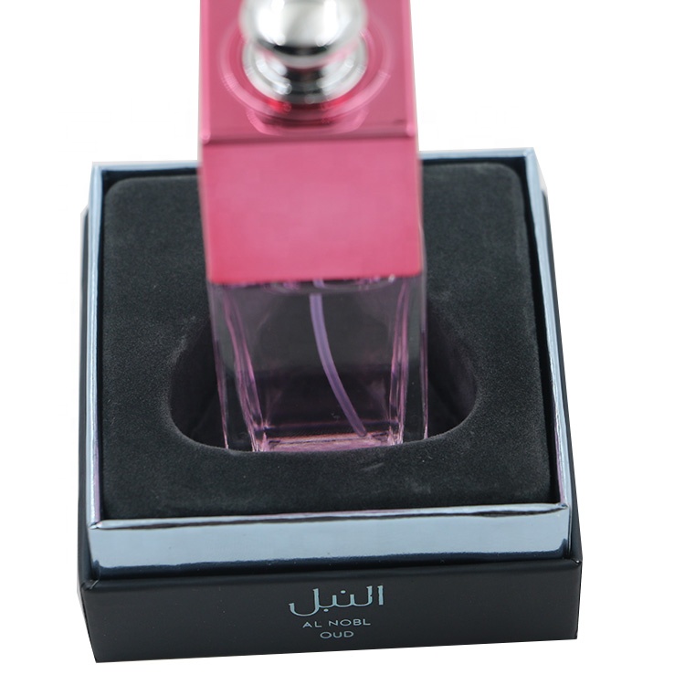 Gift box for perfume with logo stamping and spot UV Gift box for perfume with logo stamping and spot UV