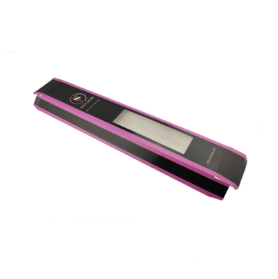 Hair Bundle ponytail Box with cut-die Window Hair Bundle ponytail Box with cut-die Window