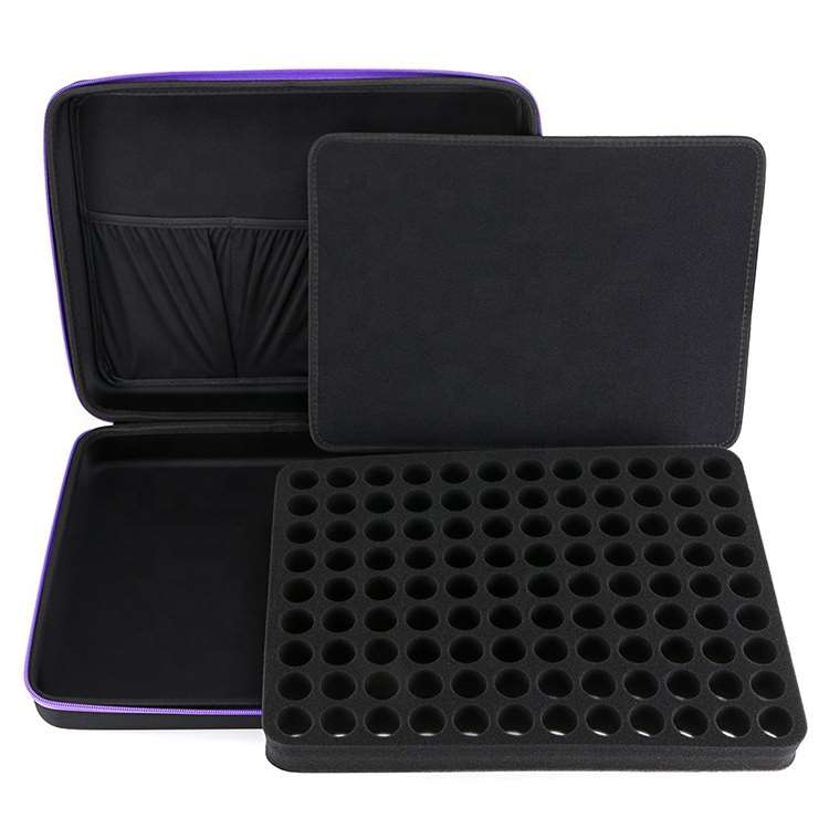 Hard shell extra large essential oils EVA storage carrying