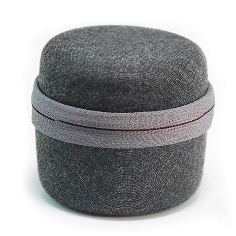 Round shape hard zippered EVA carry speaker case packaging Hard Zippered EVA Carry Speaker Case Cover Bag Portable Round Shape EVA Speaker Storage Case