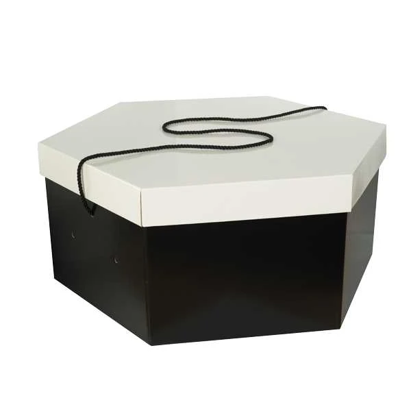Custom hexagonal gift box for hat packaging Custom hexagonal gift box for hat packaging