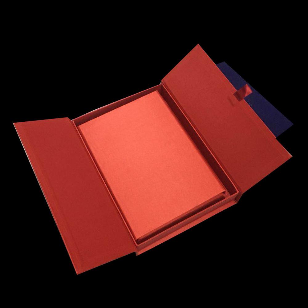 Silk gift wedding invitation cardboard box Silk gift wedding invitation cardboard box