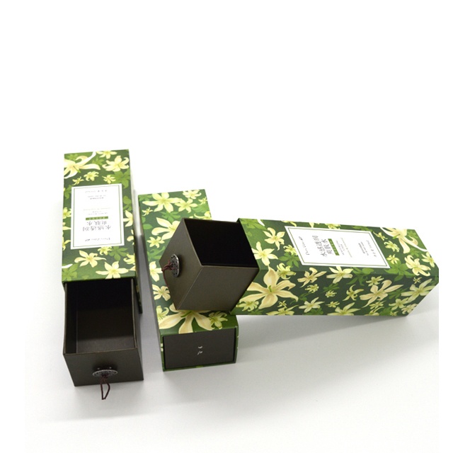 High quality cardboard perfume drawer box High quality cardboard perfume drawer box