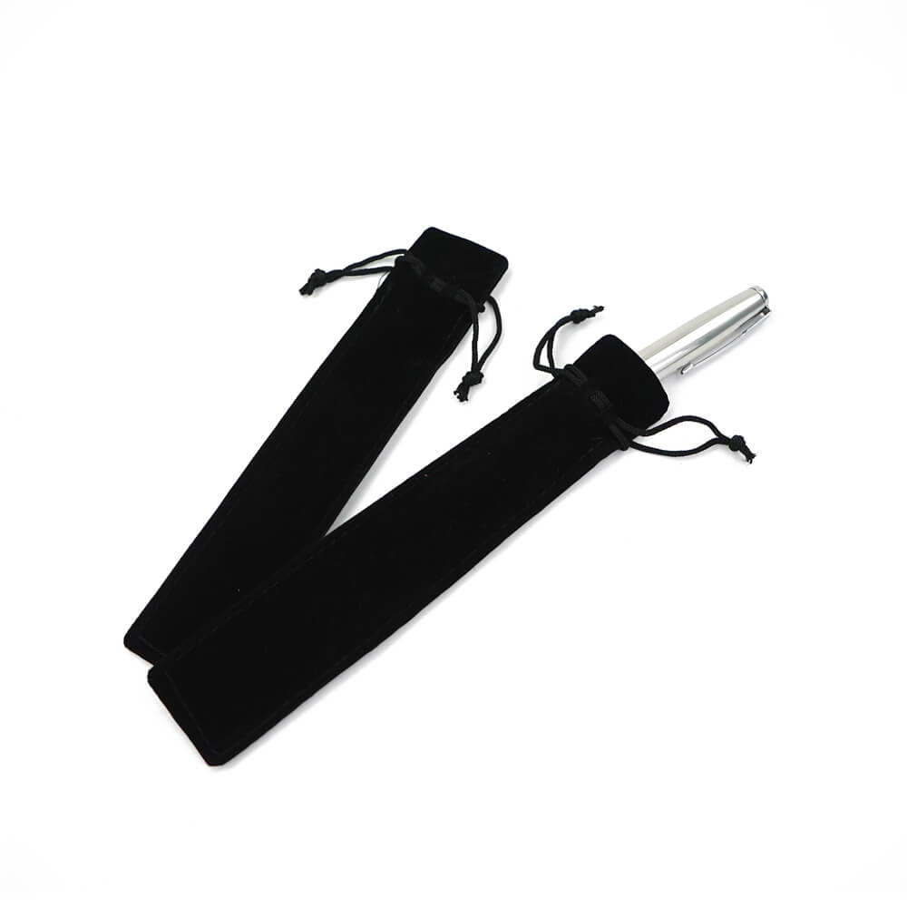 Velvet drawstring pouch bag for pen High Quality Custom Velvet Drawstring Bags Gift Pouch velvet drawstring watch pouch bag for pen