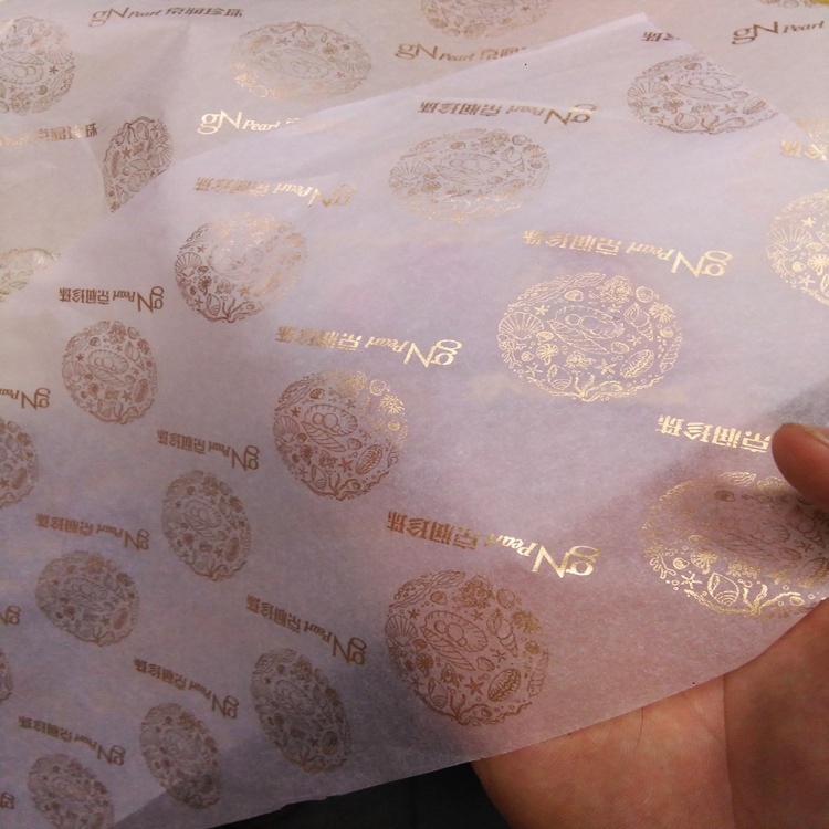 Custom printed logo gift wrapping tissue paper Custom printed logo gift wrapping tissue paper