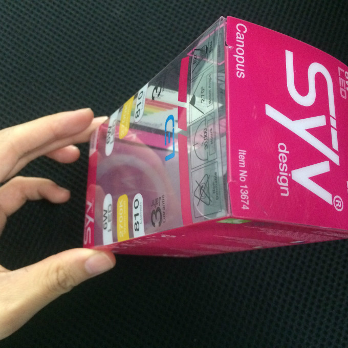 Transparent PVC clear plastic packaging box Transparent PVC clear plastic packaging box