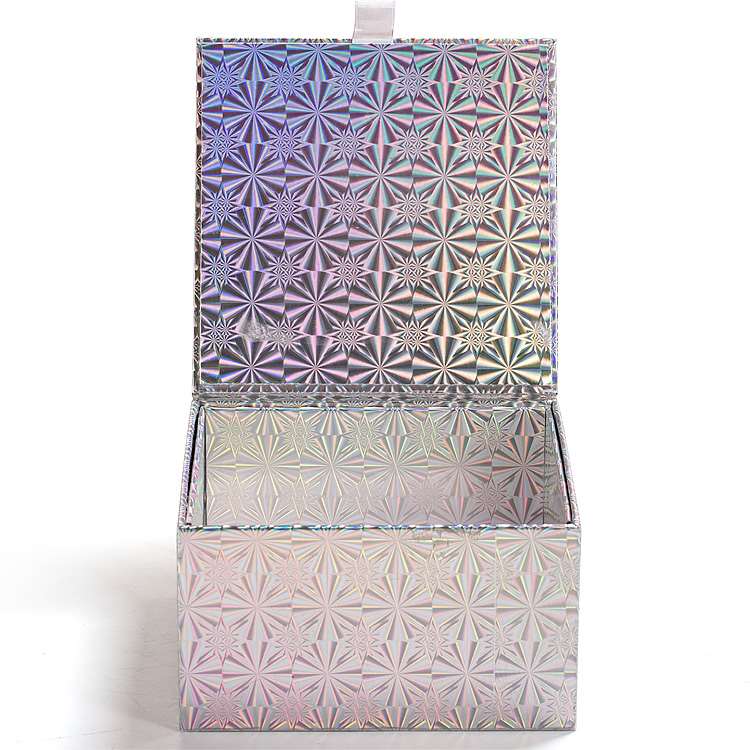 Holographic paper Magnetic Boxes laser Cardboard Packaging Holographic paper Magnetic Boxes laser Cardboard Packaging Gift Box