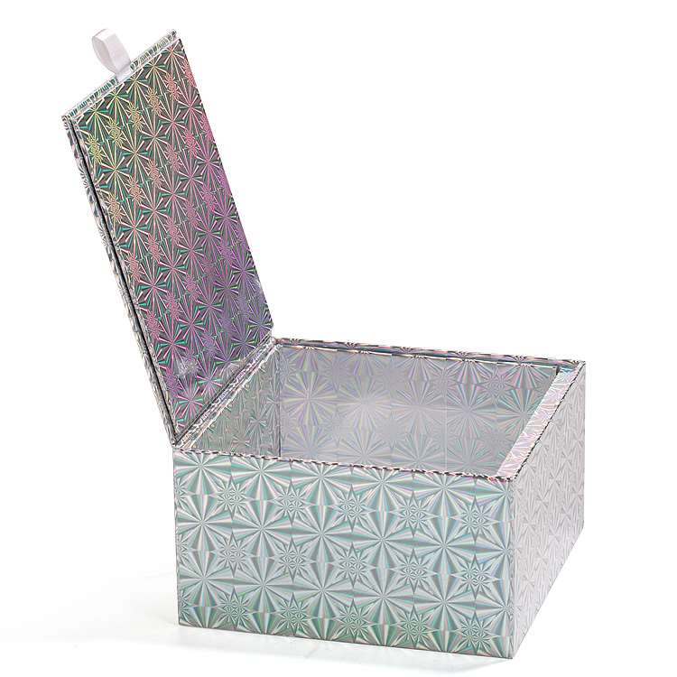 Holographic paper Magnetic Boxes laser Cardboard Packaging Holographic paper Magnetic Boxes laser Cardboard Packaging Gift Box