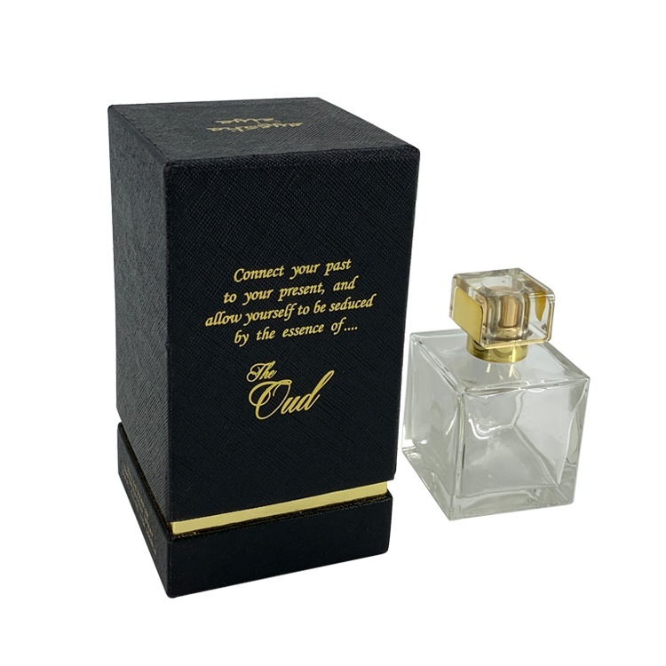 Hot Foil Logo Paperboard Empty Hat Perfume box Hot Foil Logo Paperboard Empty Hat Perfume box