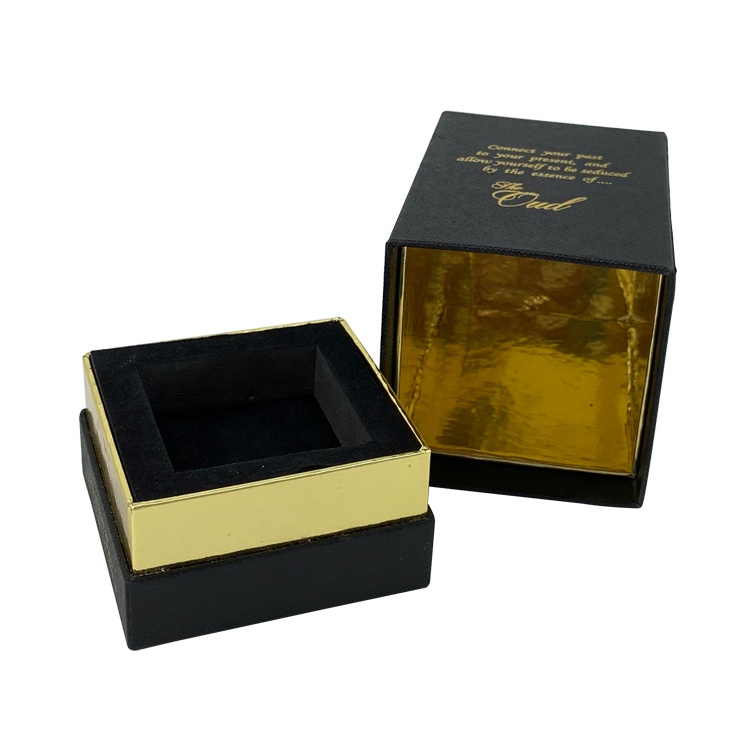 Hot Foil Logo Paperboard Empty Hat Perfume box Hot Foil Logo Paperboard Empty Hat Perfume box
