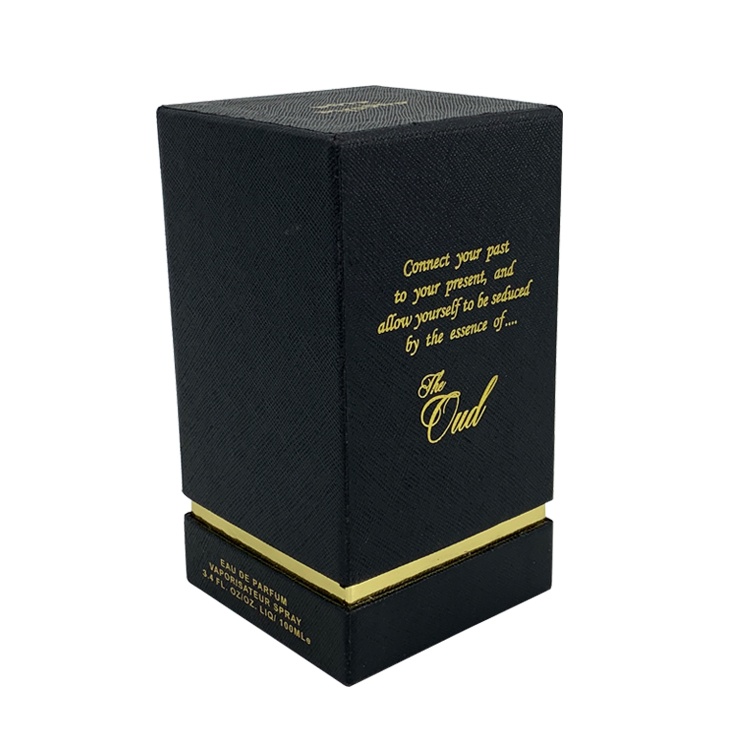 Hot Foil Logo Paperboard Empty Hat Perfume box Hot Foil Logo Paperboard Empty Hat Perfume box