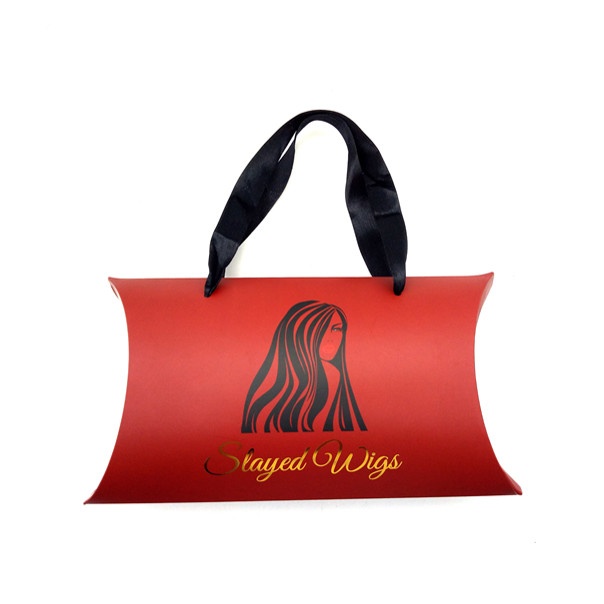 Hair extensions box gift pillow box Hair extensions box gift pillow box