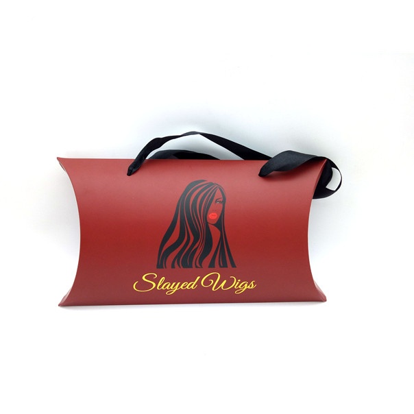 Hair extensions box gift pillow box Hair extensions box gift pillow box