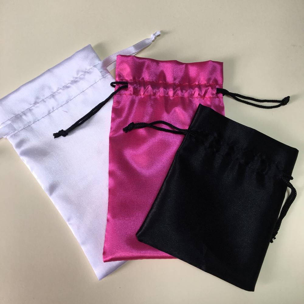 Hot sale custom eyelash packaging satin bags Hot sale custom eyelash packaging satin bags wholesale